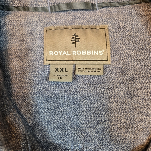 Men's Blue Button-Up Jacket - Picture 2 of 8